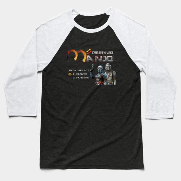 TSL - Contra Baseball T-Shirt by The Sith List